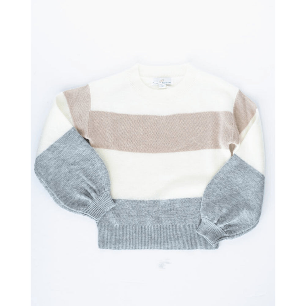 Claire Bubble Sleeve Sweater